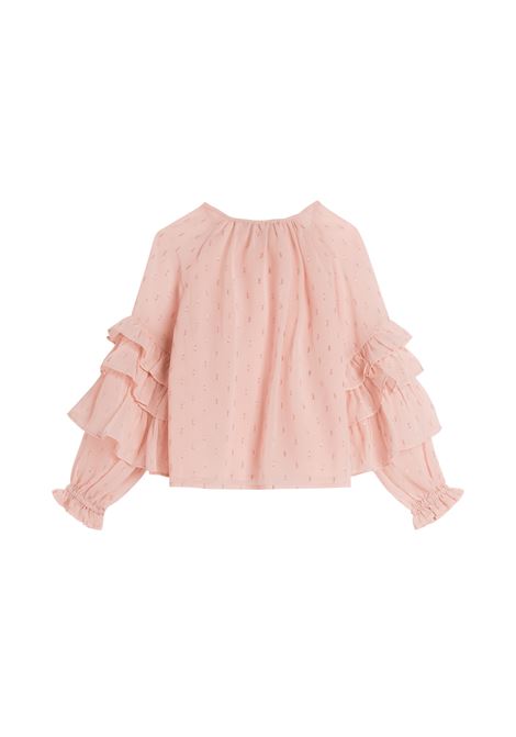 Camicia con balze STELLA MC CARTNEY KIDS | TZ5A30 Z411352N